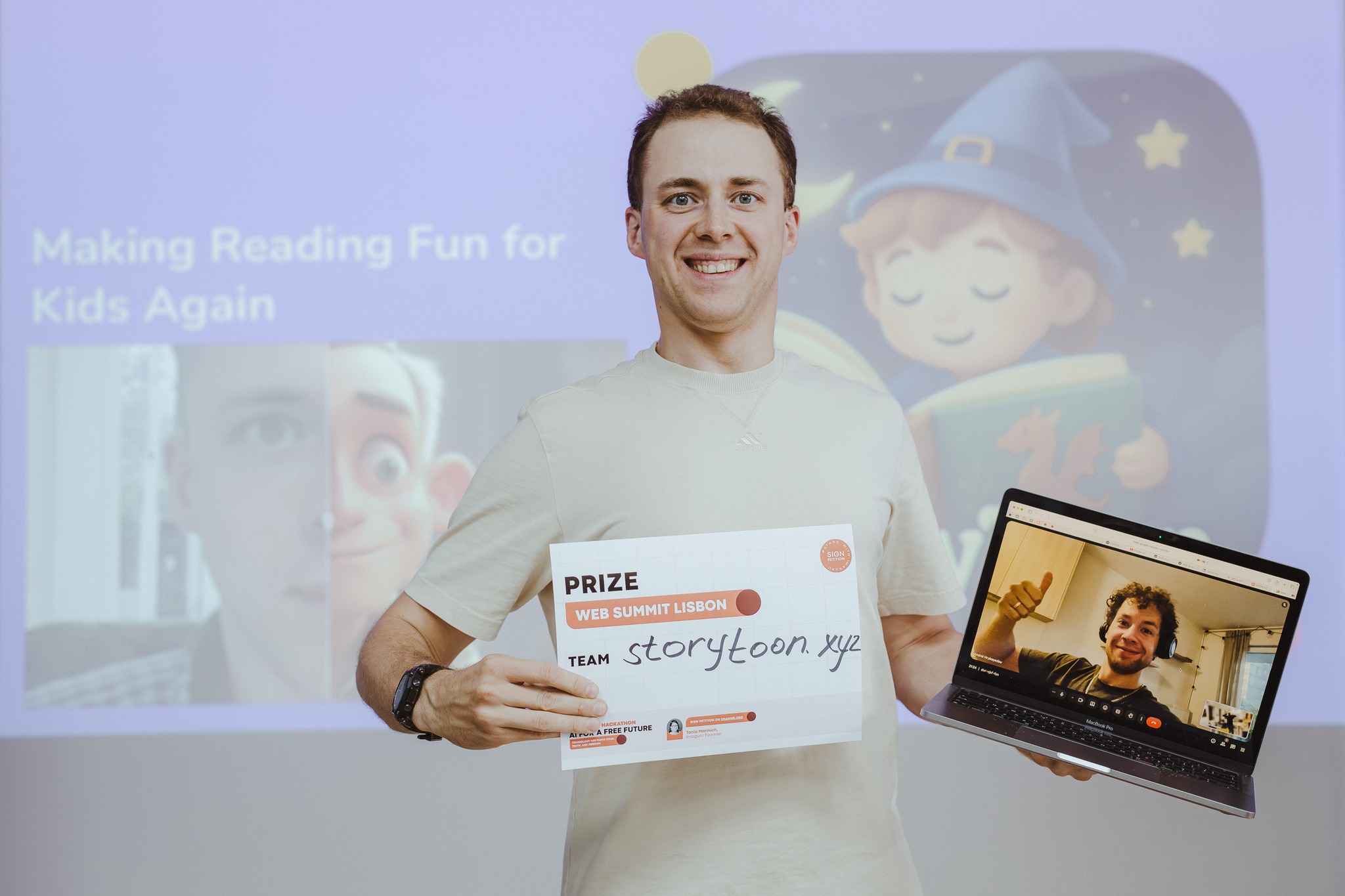 AI FOR A FREE FUTURE Hackathon winners